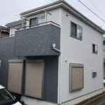 千葉県松戸市上矢切　　　T様邸　　　　屋根外壁塗装工事　　　　２０２２年4月完工画像