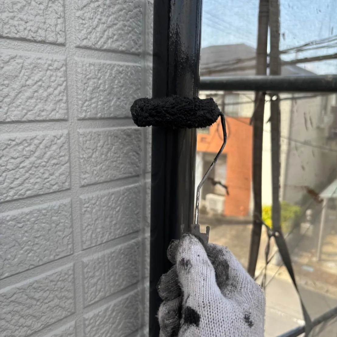 ー松戸市M様邸雨樋塗装他（屋根・外壁塗装工事）－