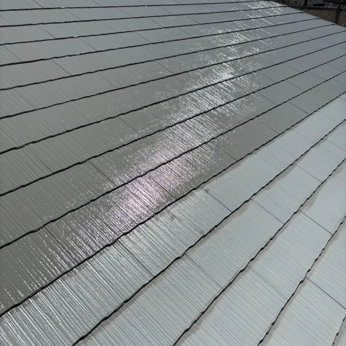 ー松戸市S様邸D棟屋根中塗り他（屋根・外壁塗装工事）－