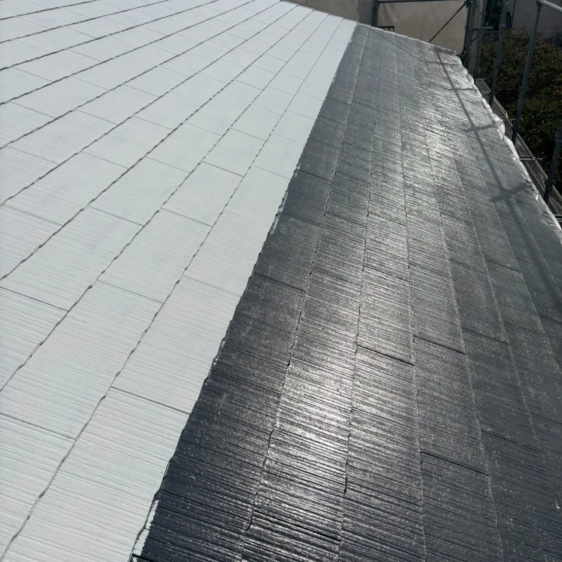 ー松戸市S様邸Ｅ棟屋根下塗り他（屋根・外壁塗装工事）－