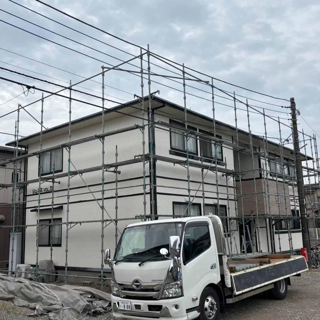 ー松戸市S様邸D棟足場解体（屋根・外壁塗装工事）－
