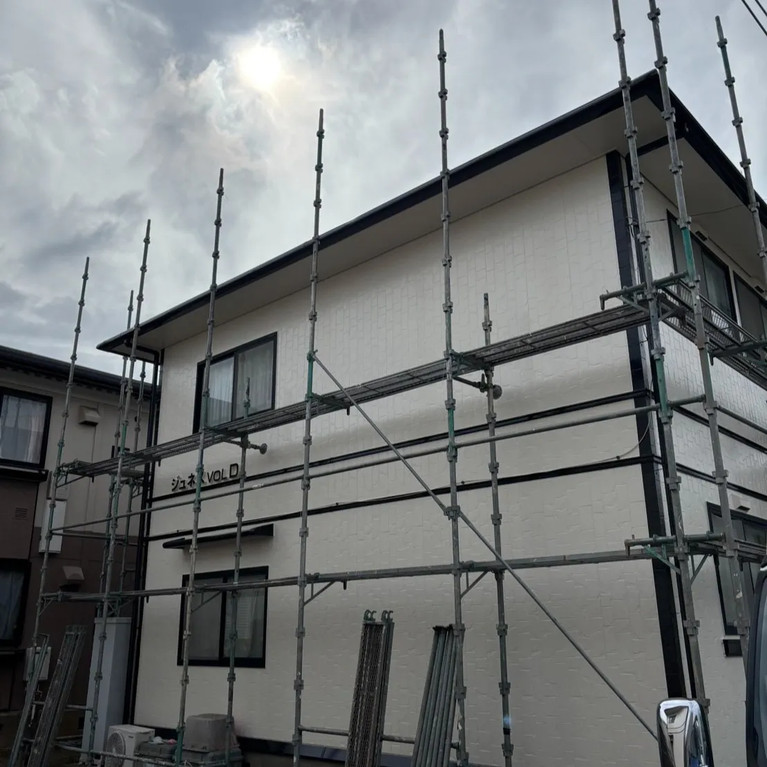 ー松戸市S様邸D棟足場解体（屋根・外壁塗装工事）－