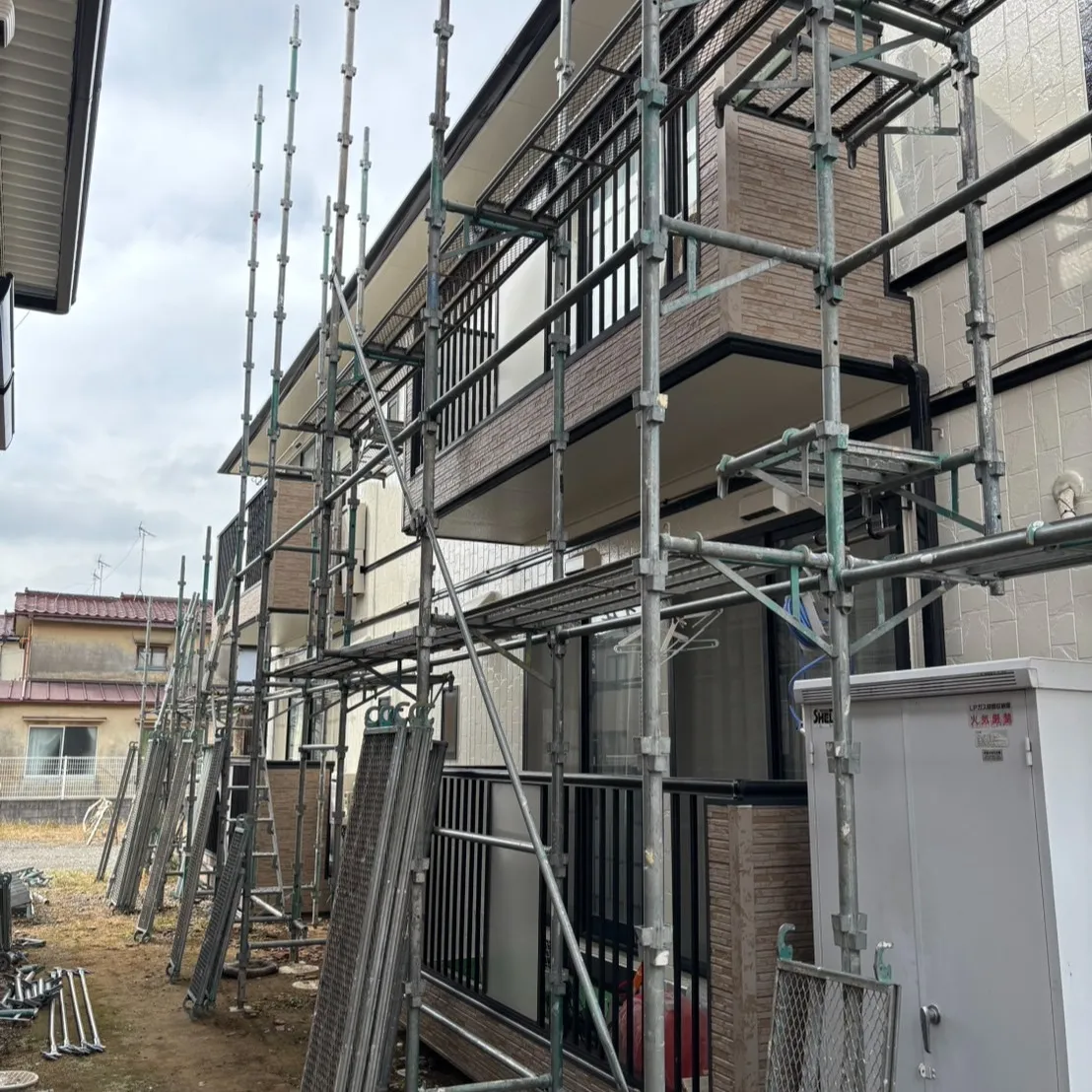 ー松戸市S様邸D棟足場解体（屋根・外壁塗装工事）－