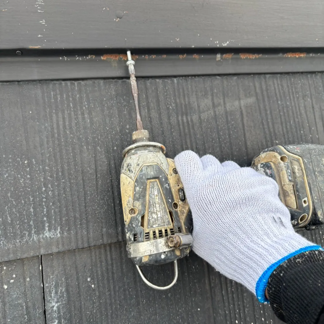 ー松戸市N様邸屋根下塗り（屋根・外壁塗装工事）－