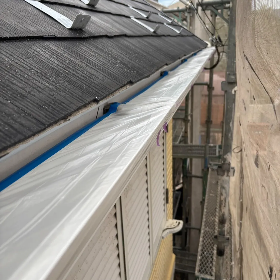 ー松戸市N様邸屋根下塗り(屋根・外壁塗装工事)-