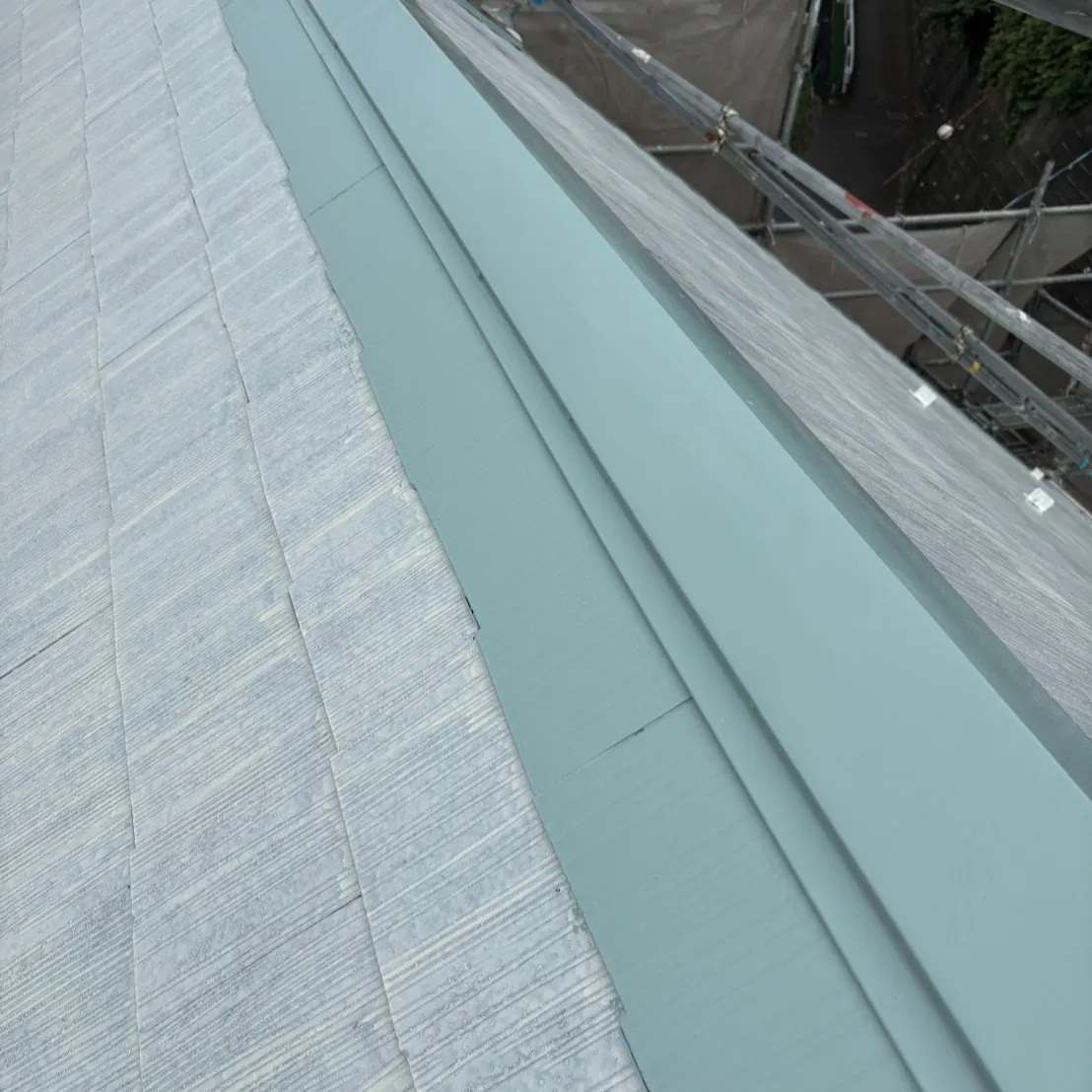 ー松戸市N様邸屋根中塗り他(屋根・外壁塗装工事)-