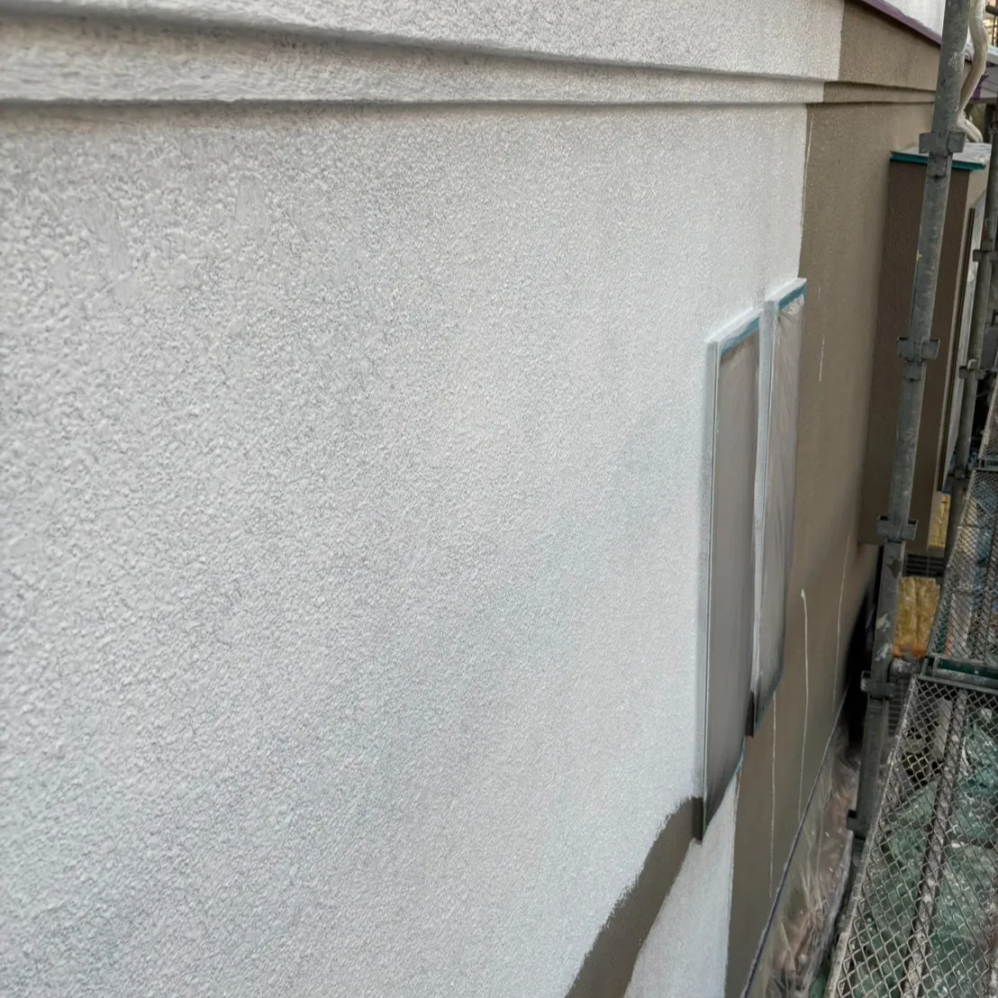 ー松戸市A様邸外壁下塗り(屋根・外壁塗装工事)-