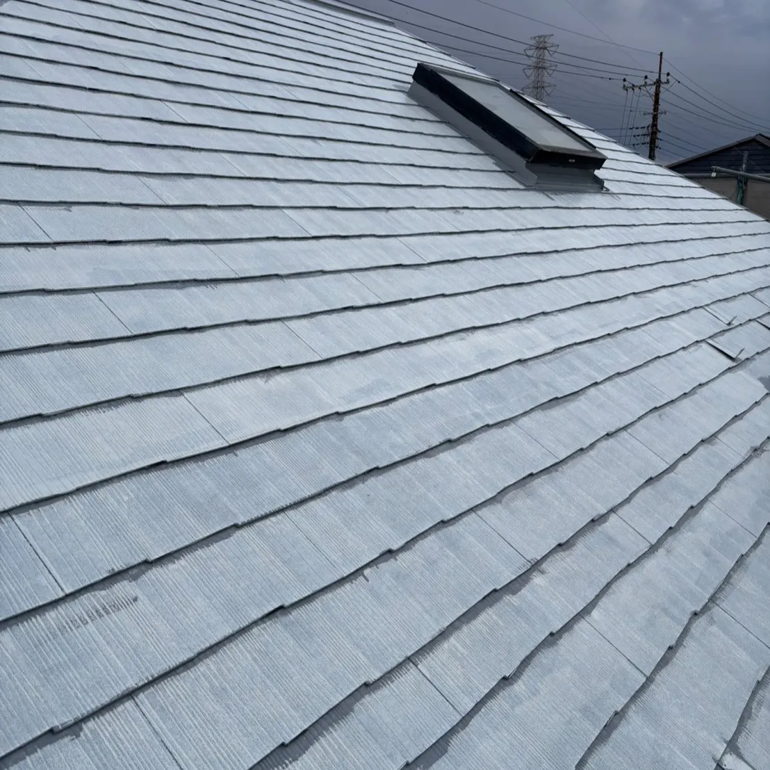 ー松戸市A様邸屋根・外壁中塗り（屋根・外壁塗装工事）－