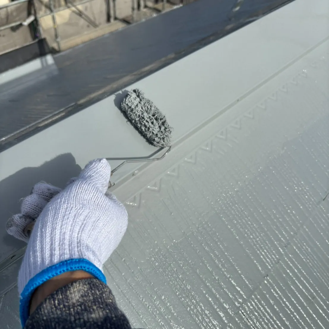 ー松戸市A様邸屋根・外壁上塗り（屋根・外壁塗装工事）－