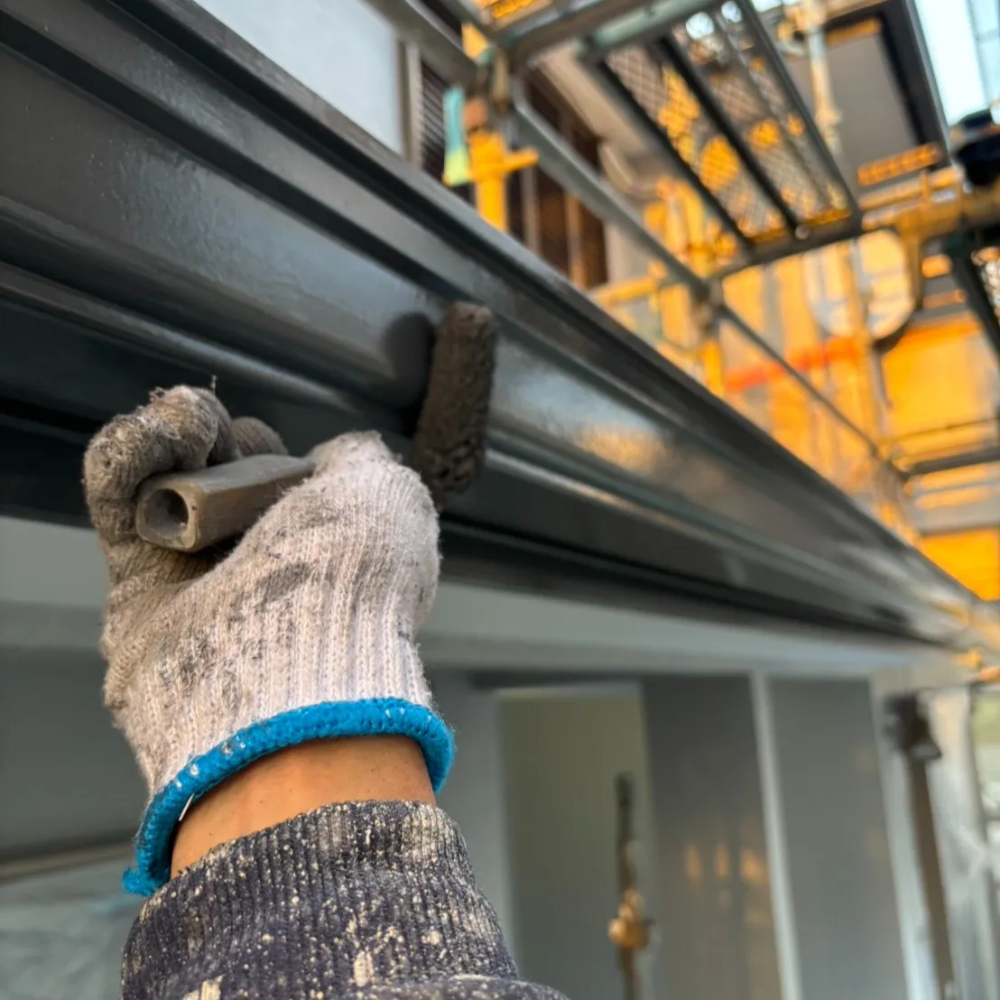 ー松戸市A様邸付帯部塗装（屋根・外壁塗装工事）－