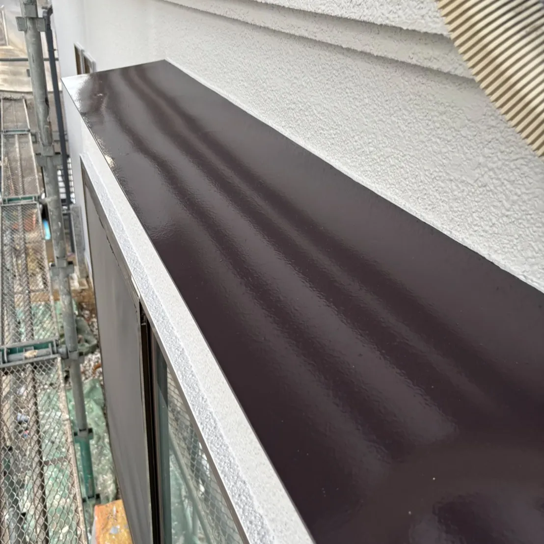 ー松戸市A様邸付帯部塗装（屋根・外壁塗装工事）－