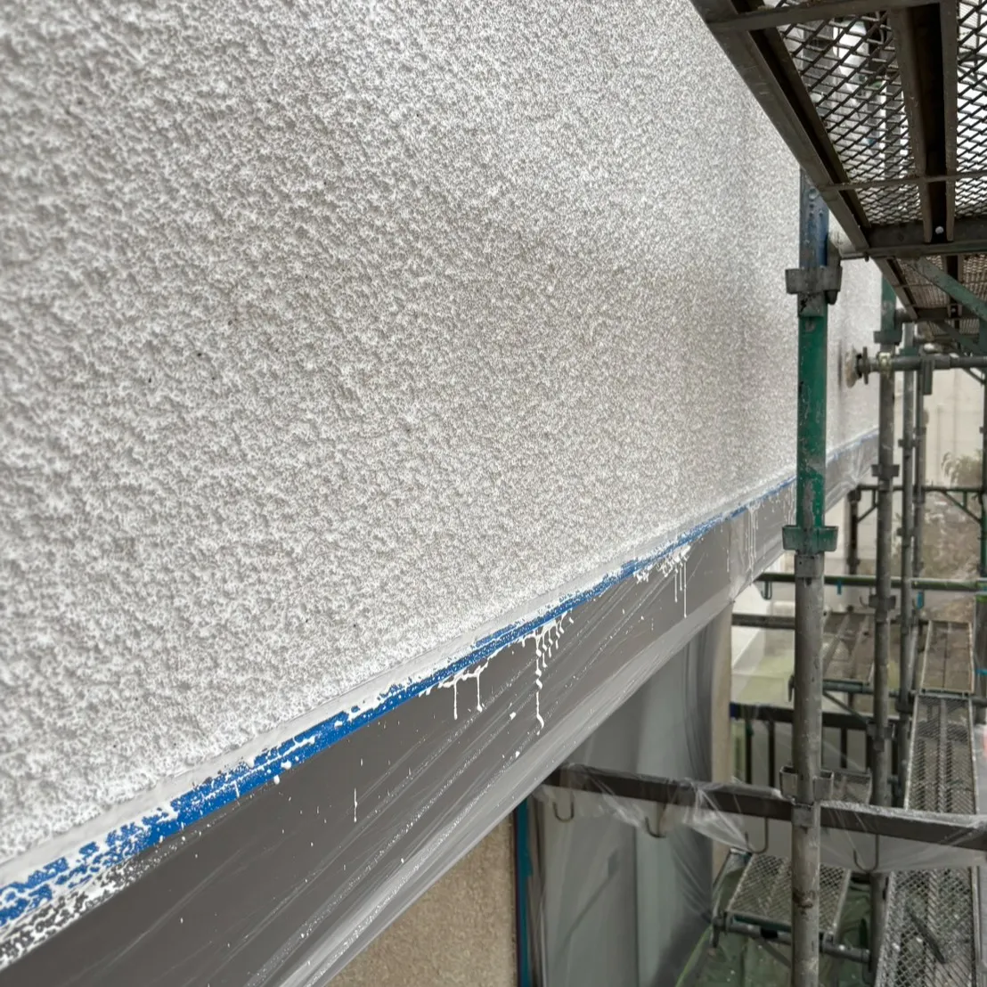 ー松戸市I様邸外壁下塗り(屋根・外壁塗装工事)-