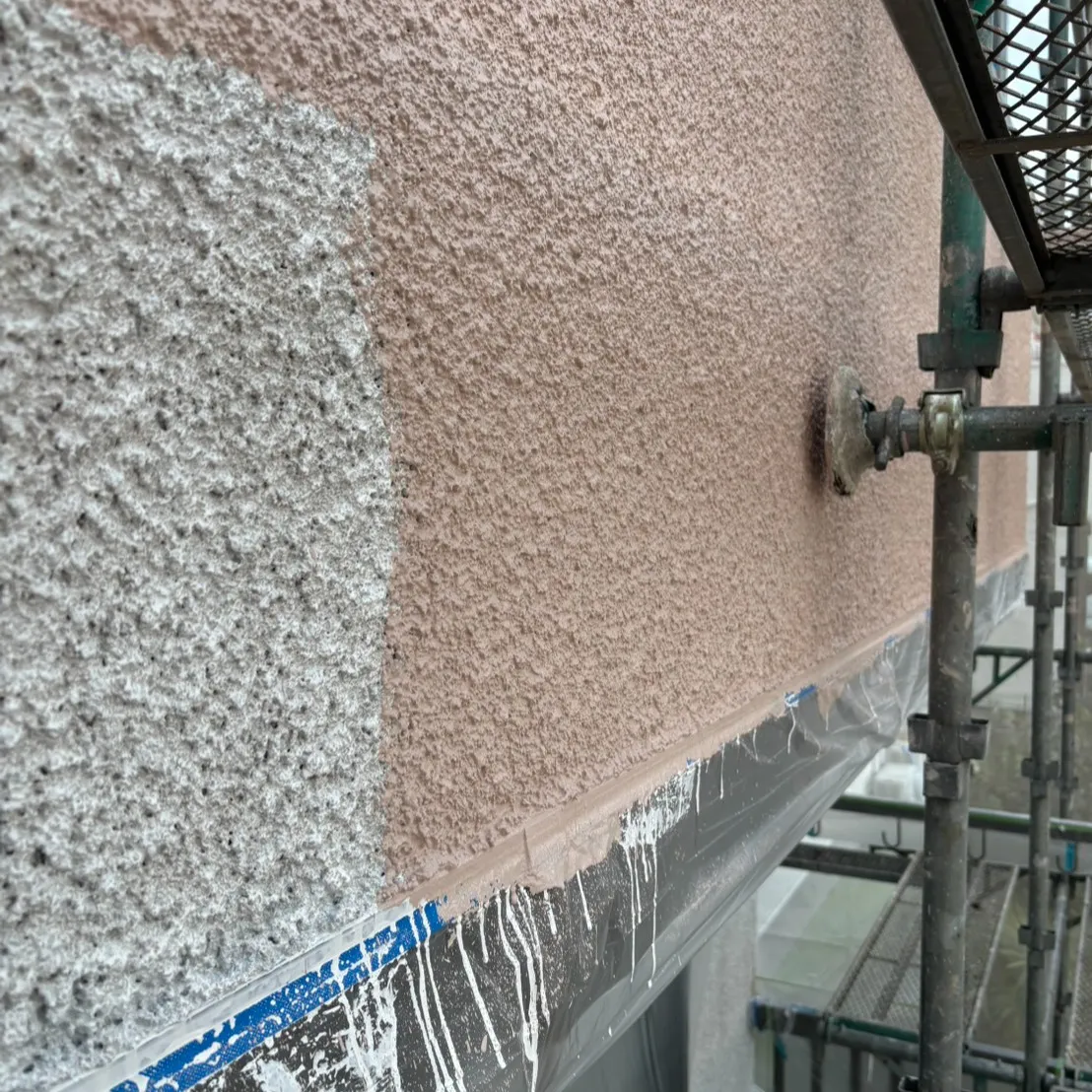 ー松戸市I様邸外壁中塗り他（屋根・外壁塗装工事）－