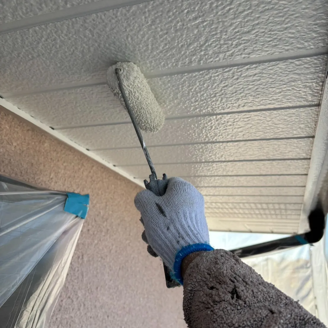 ー松戸市I様邸外壁上塗り他（屋根・外壁塗装工事）－