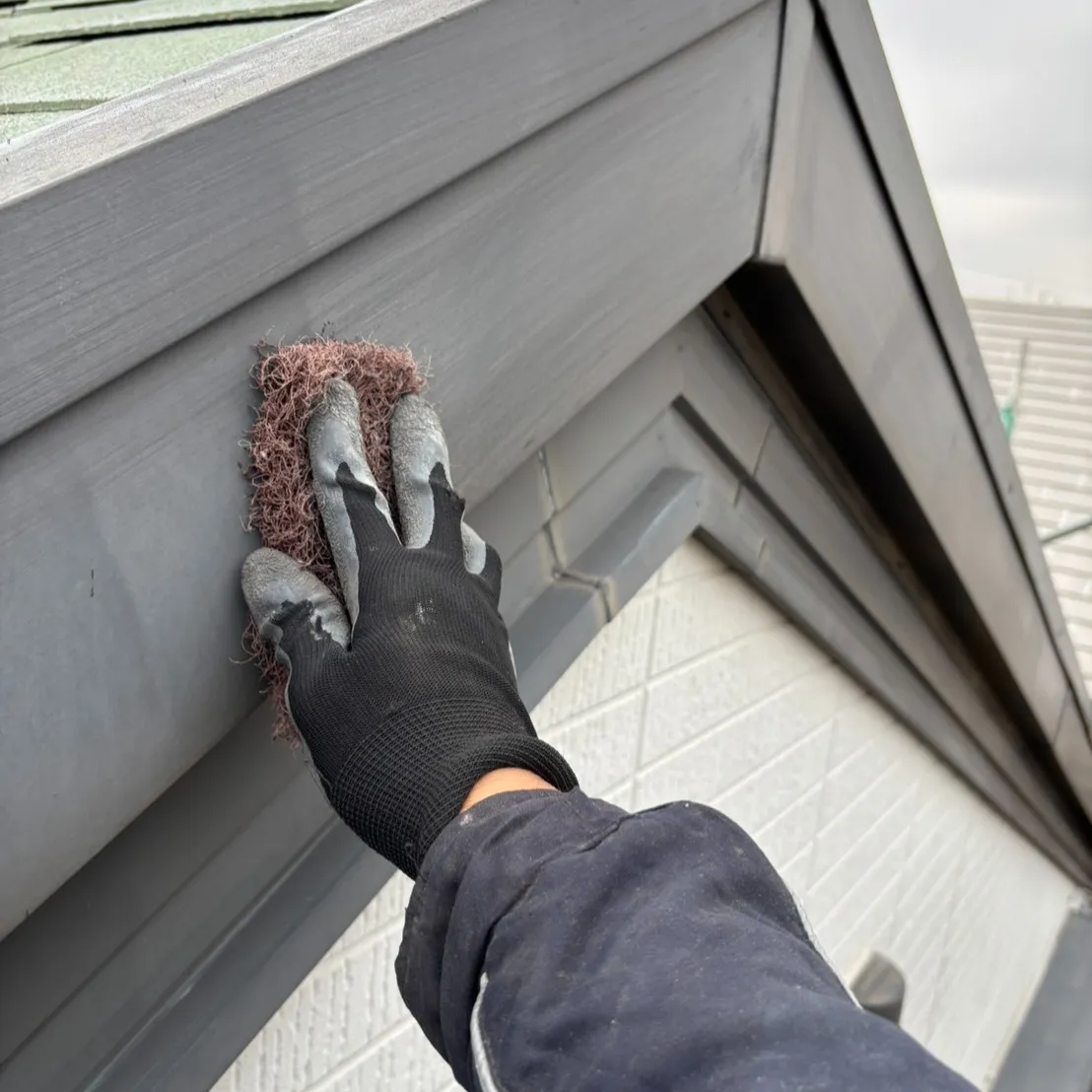 ー松戸市Ｔ様邸コーキング撤去他（屋根・外壁塗装工事）－