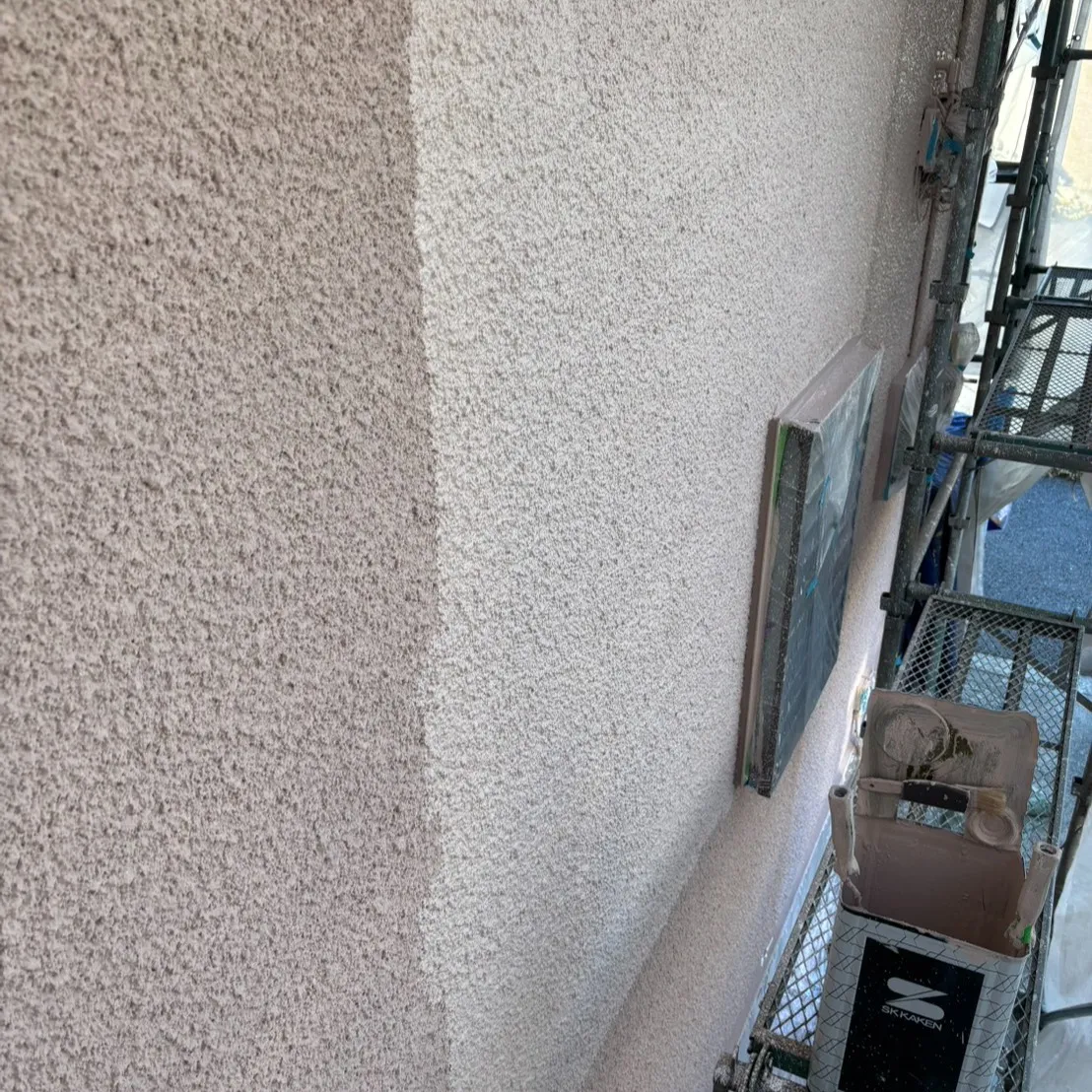 ー松戸市I様邸外壁上塗り他（屋根・外壁塗装工事）－