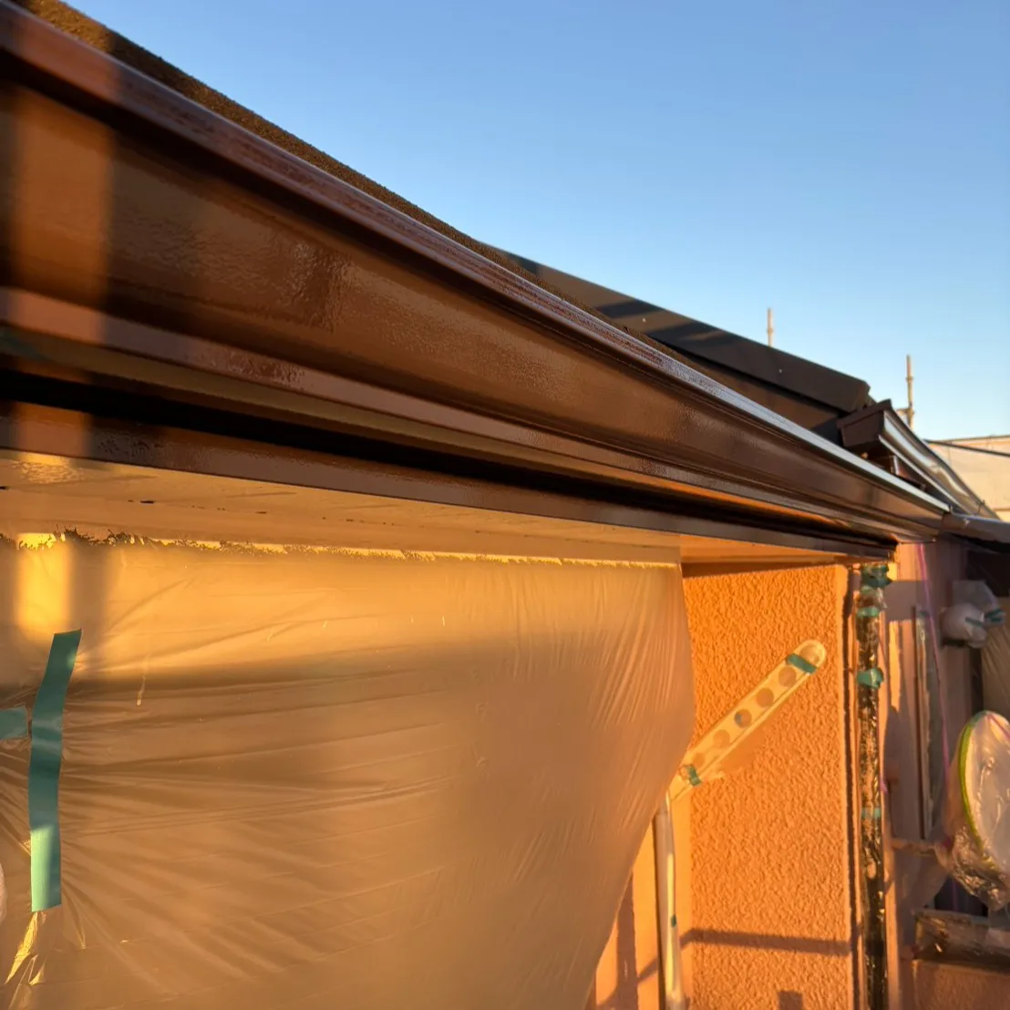 ー松戸市I様邸外壁上塗り他（屋根・外壁塗装工事）－