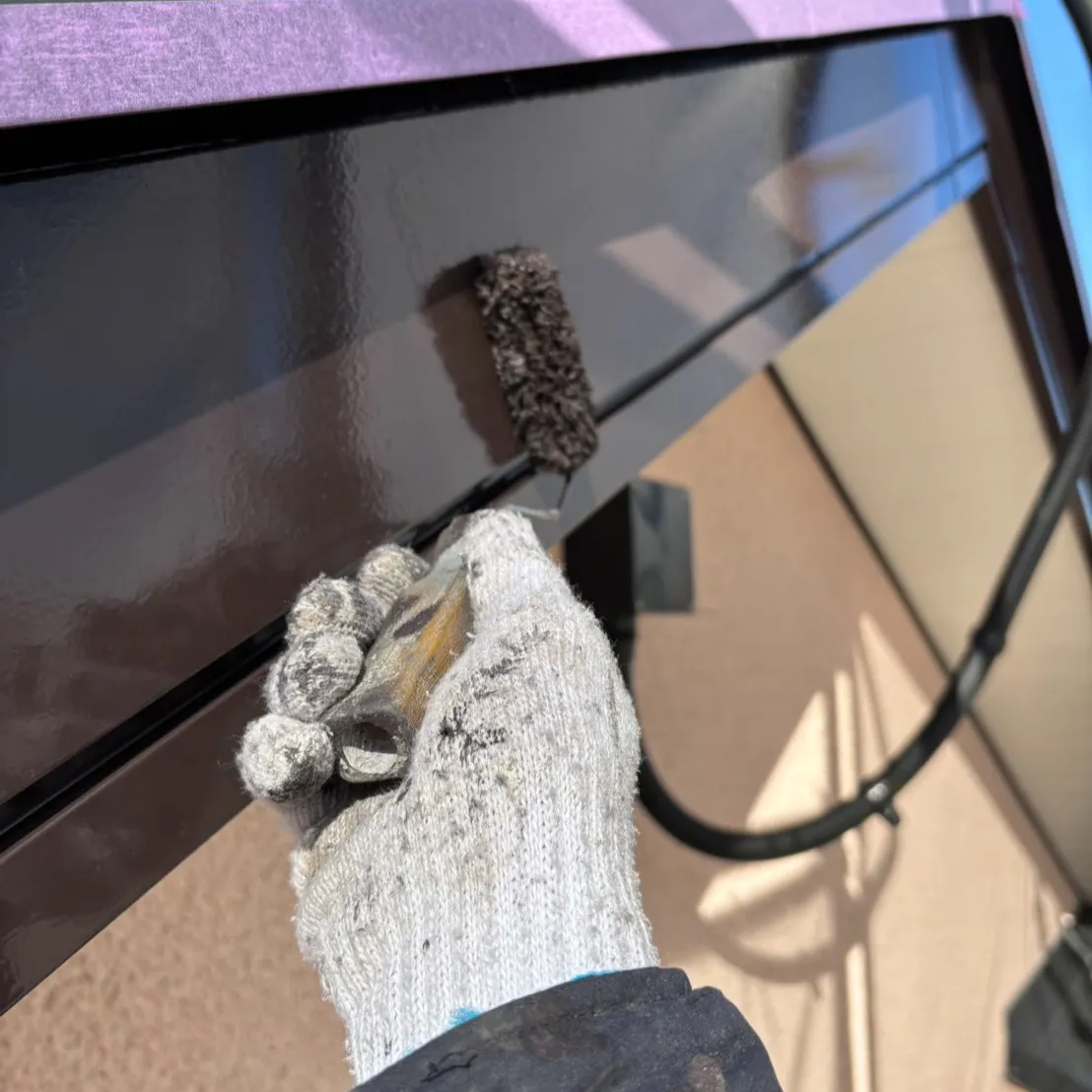 ー松戸市I様邸雨戸塗装他（屋根・外壁塗装工事）－