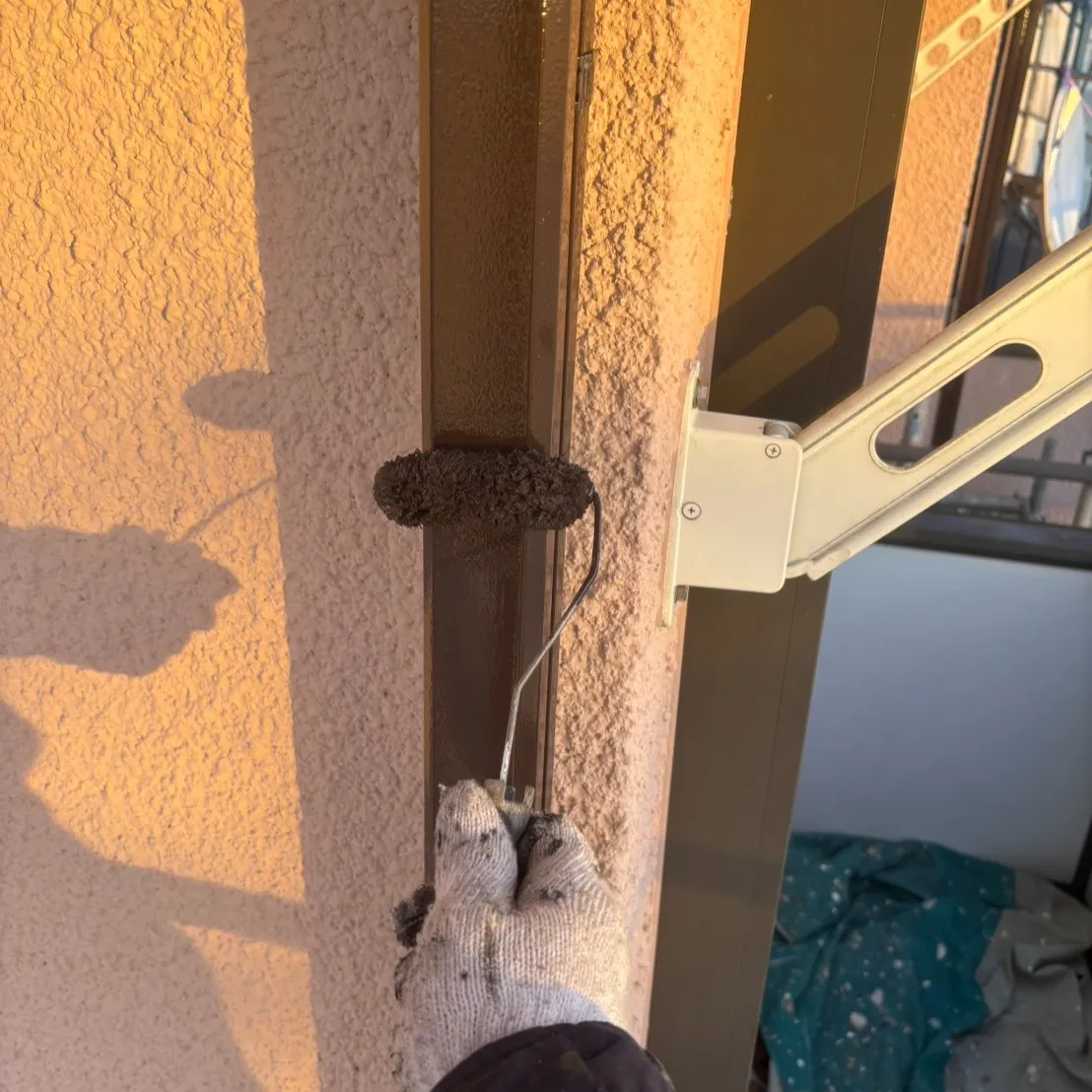 ー松戸市I様邸雨戸塗装他（屋根・外壁塗装工事）－