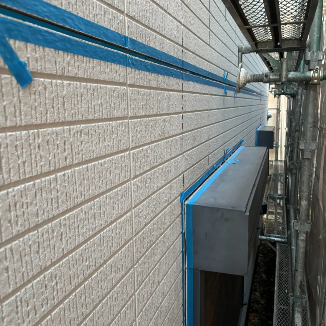 ー松戸市T様邸コーキング養生他(屋根・外壁塗装工事)-