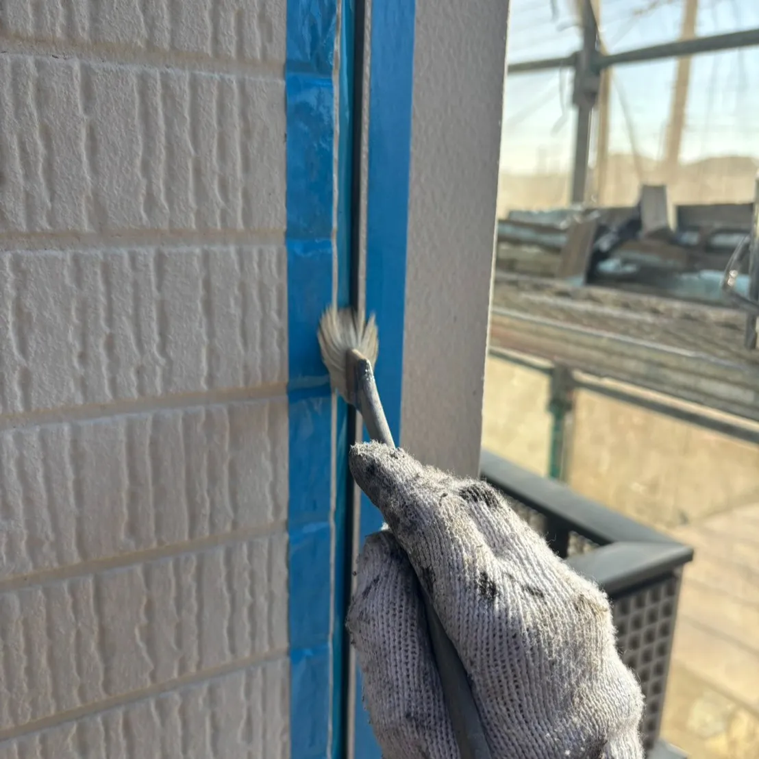 ー松戸市Ｔ様邸コーキング打ち込み（屋根・外壁塗装工事）－