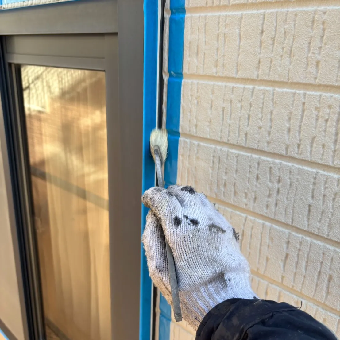 ー松戸市Ｔ様邸コーキング打ち込み（屋根・外壁塗装工事）－