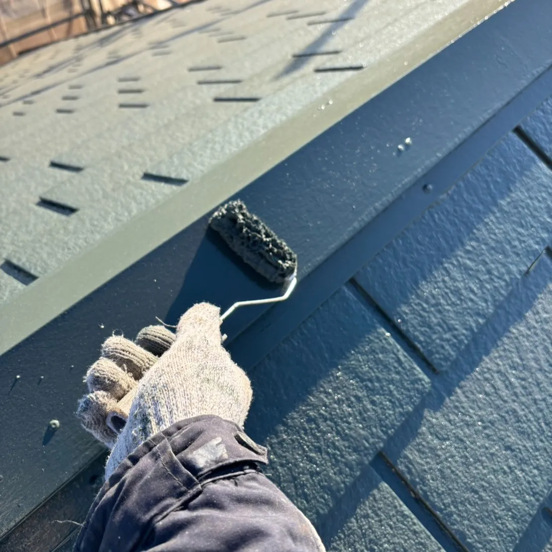 ー松戸市T様邸屋根上塗り他（屋根・外壁塗装工事）－