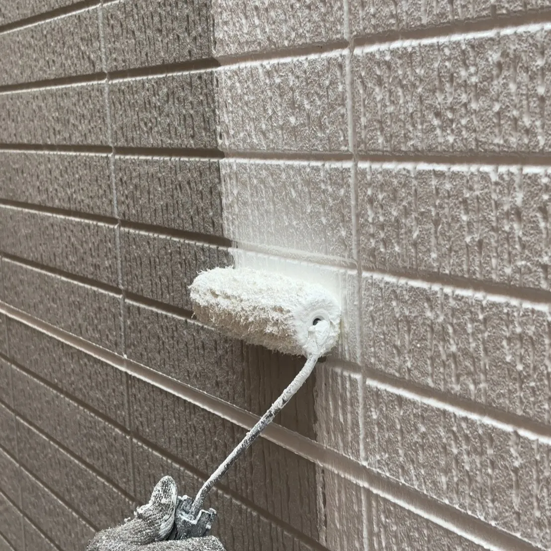 ー松戸市T様邸外壁下塗り他(屋根・外壁塗装工事)-