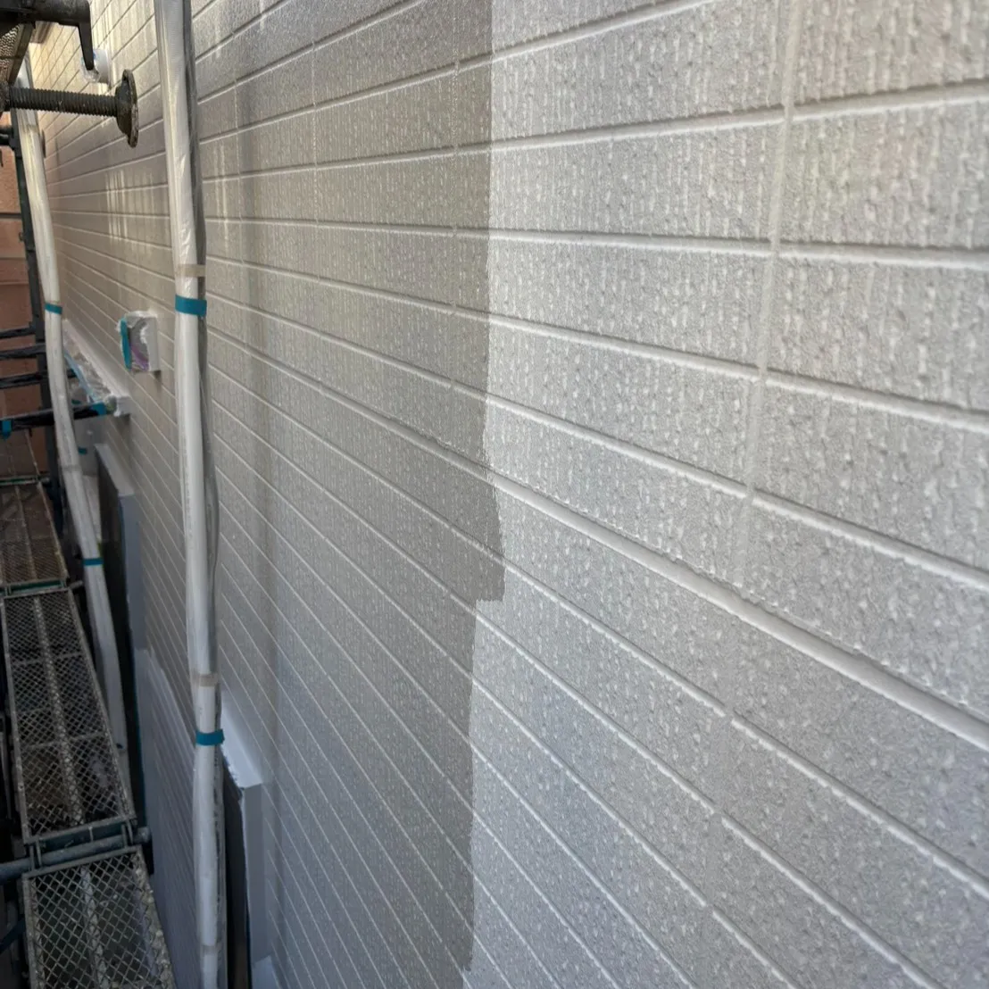 ー松戸市T様邸外壁中塗り他（屋根・外壁塗装工事）－