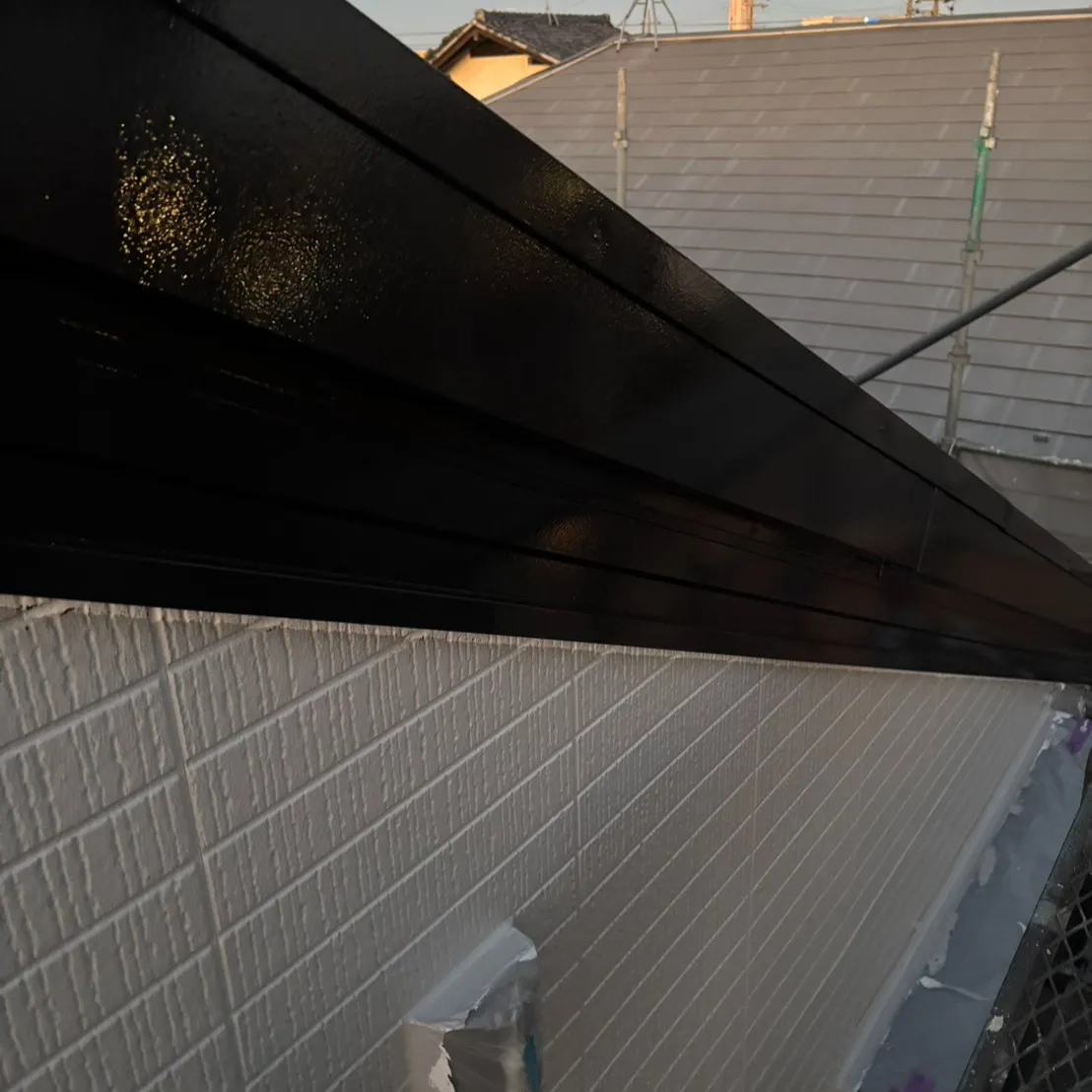 ー松戸市T様邸外壁中塗り他（屋根・外壁塗装工事）－