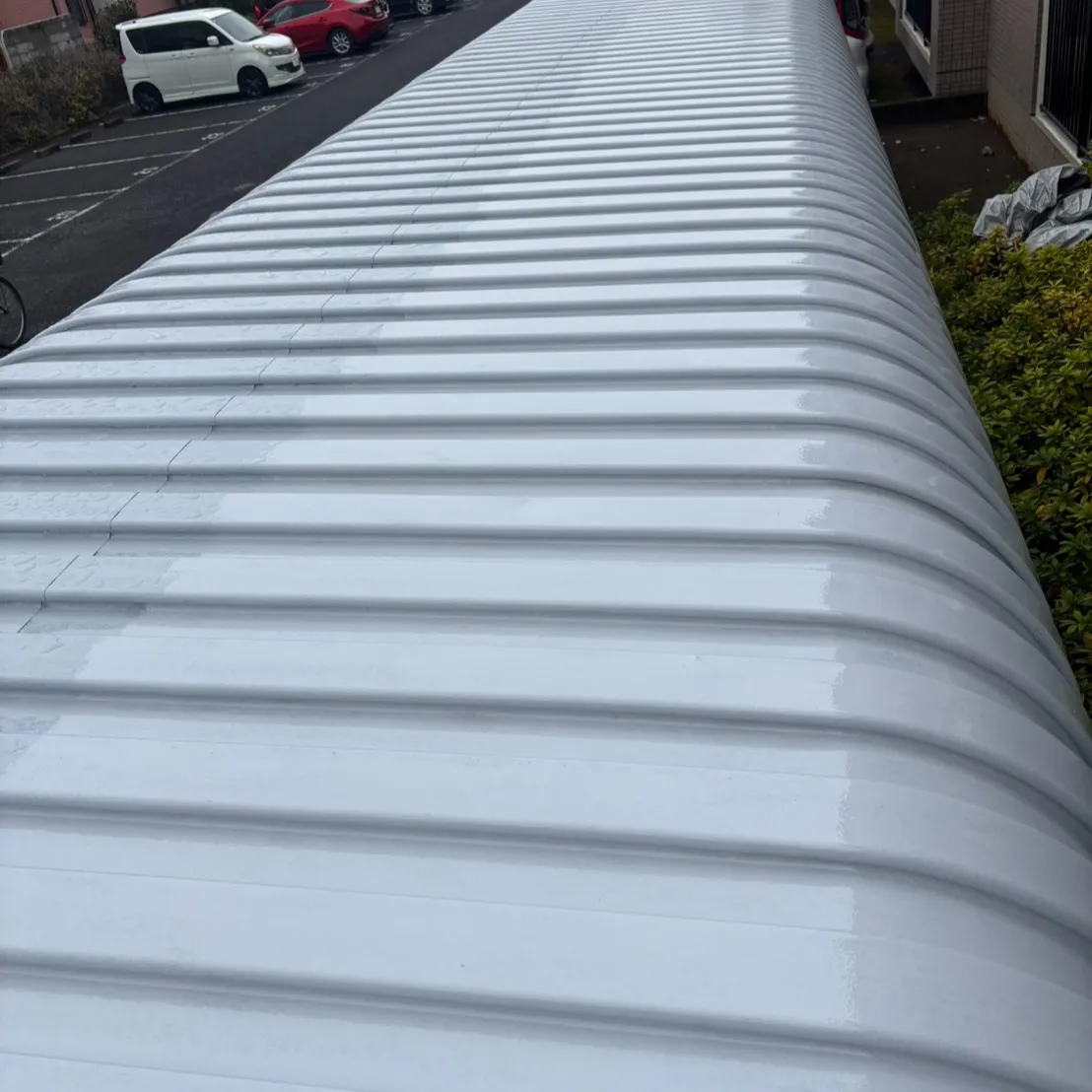 ー船橋市Y様下塗り（駐輪場塗装工事）－