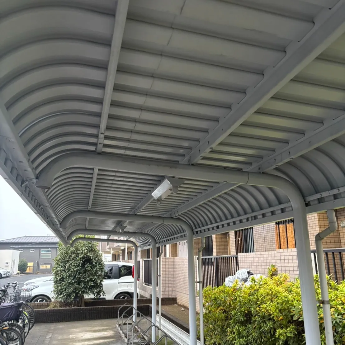 ー船橋市Y様下塗り（駐輪場塗装工事）－