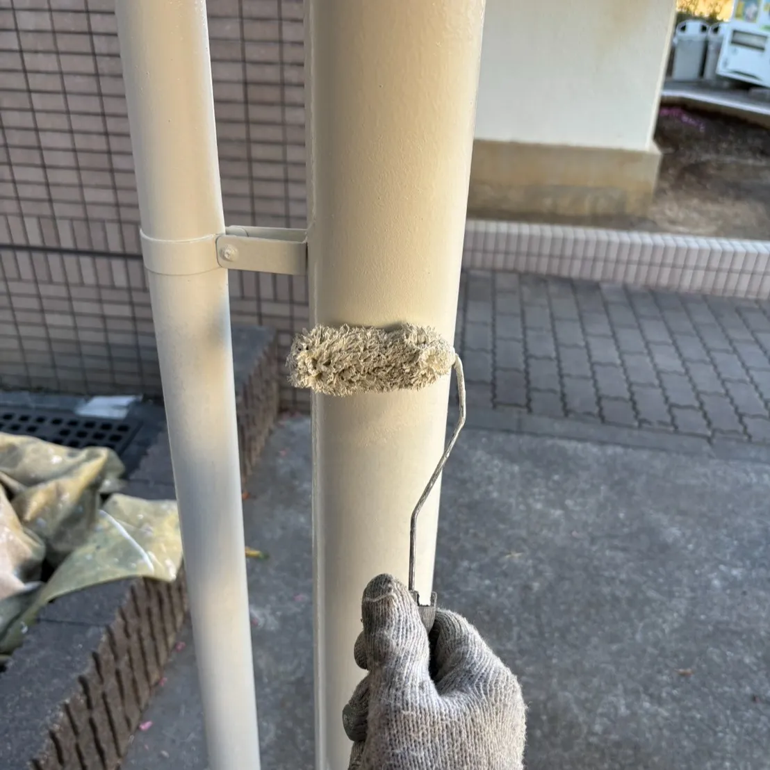 ー船橋市Y様屋根上塗り他（駐輪場塗装工事）－