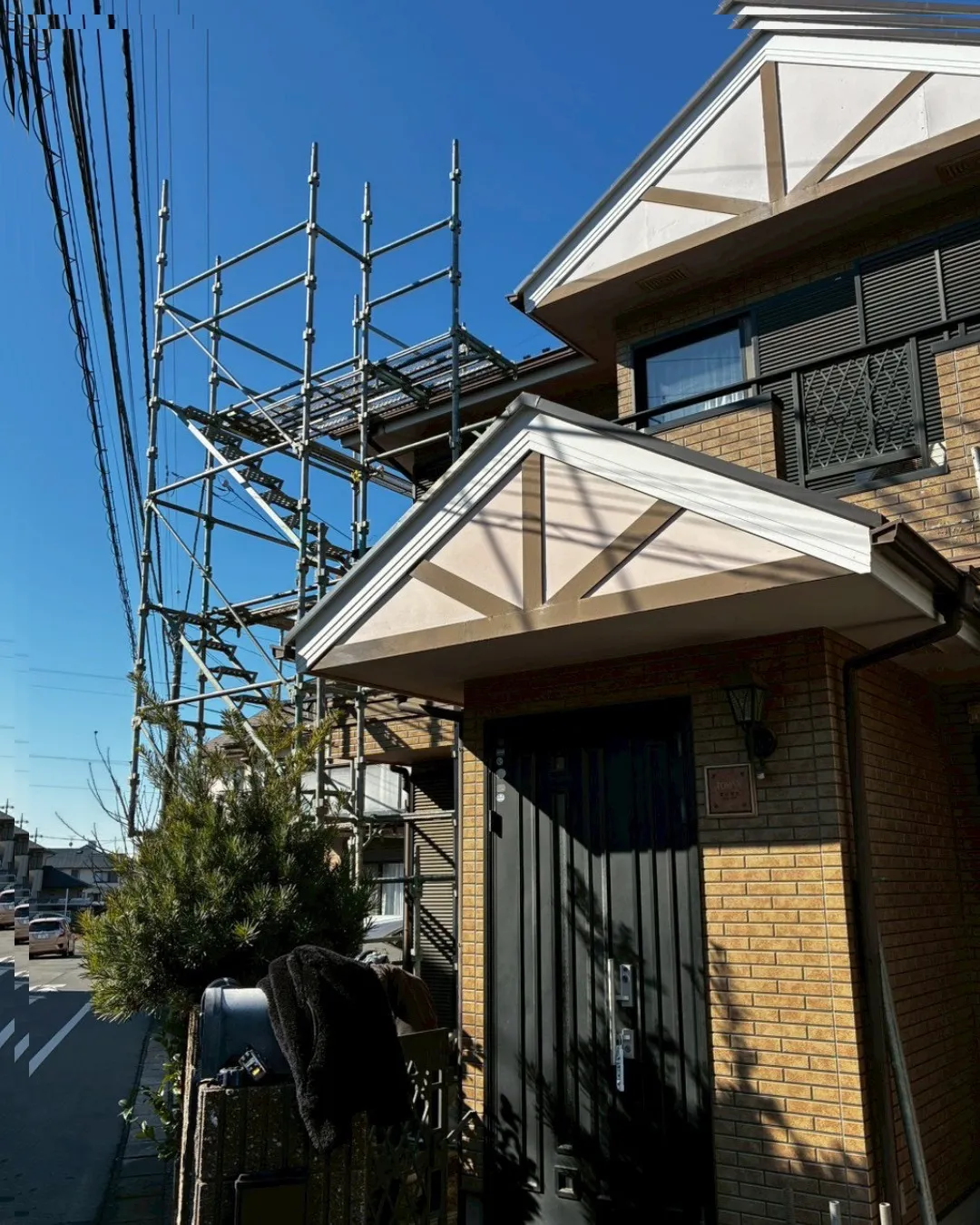 ー松戸市T様邸足場組立(屋根・外壁塗装工事)-