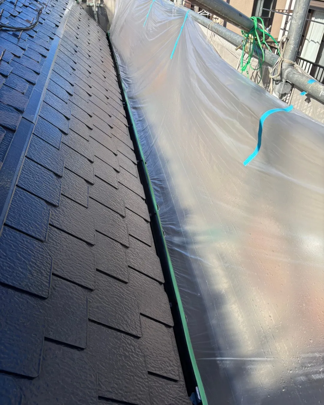 ー松戸市T様邸高圧洗浄（屋根・外壁塗装工事）－