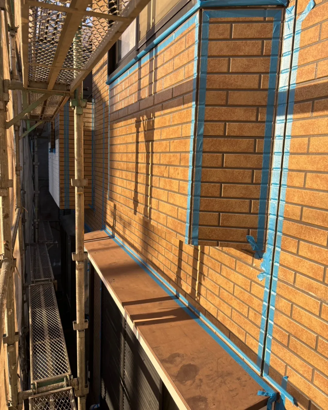 ー松戸市T様邸養生(屋根・外壁塗装工事)-