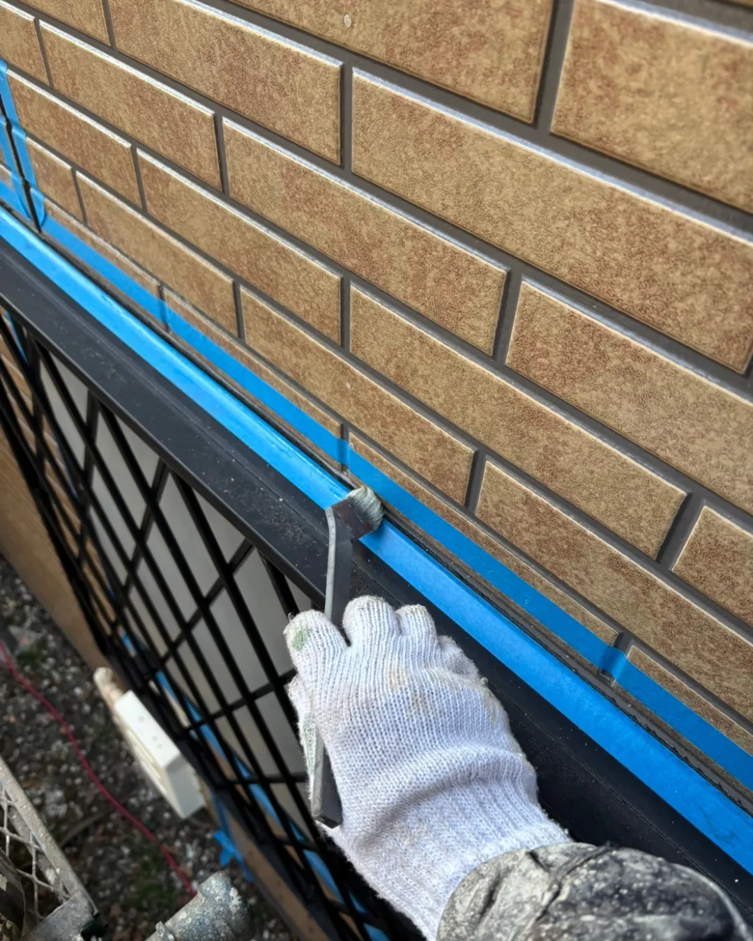 ー松戸市T様邸コーキング打ち込み(屋根・外壁塗装工事)-