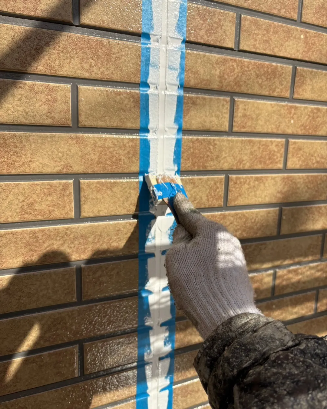 ー松戸市T様邸コーキング打ち込み(屋根・外壁塗装工事)-