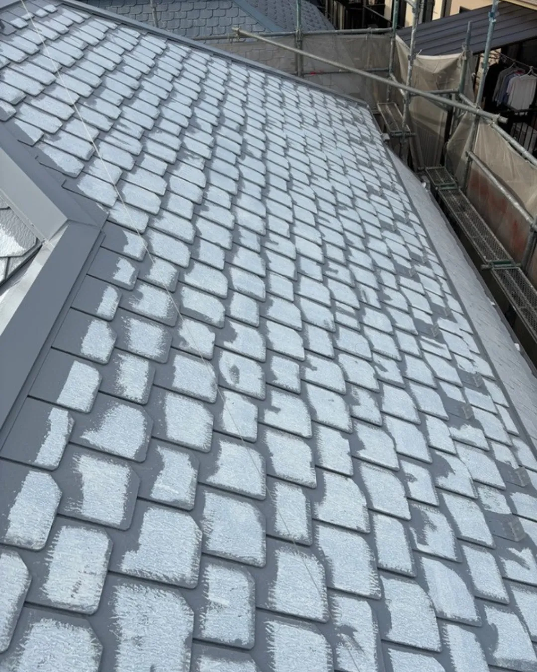 ー松戸市T様邸屋根中塗り他（屋根・外壁塗装工事）－