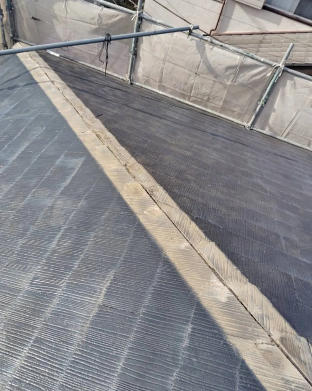 ー松戸市A様邸棟トタン交換(屋根棟板金交換工事)-