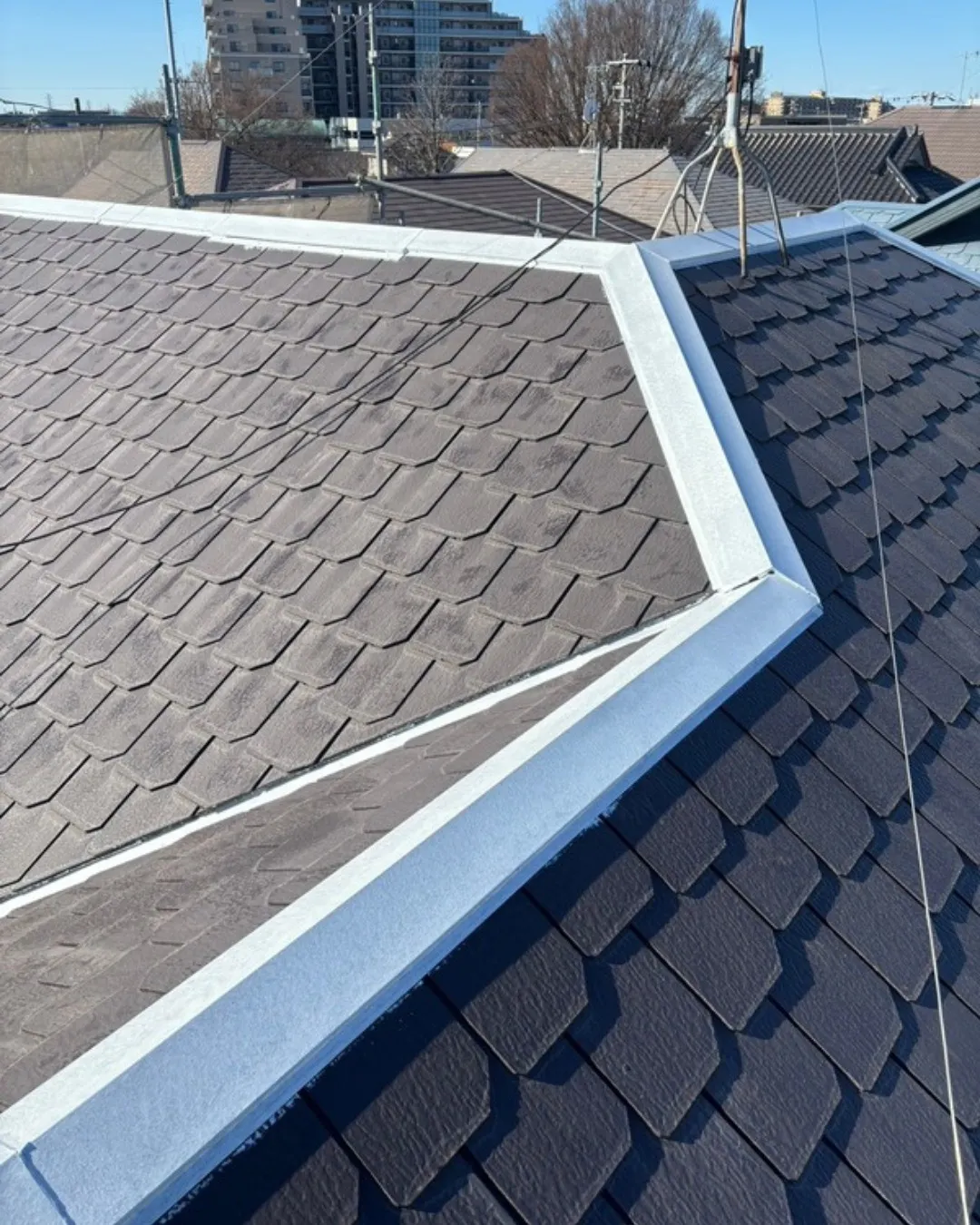 ー松戸市T様邸屋根下塗り他（屋根・外壁塗装工事）－