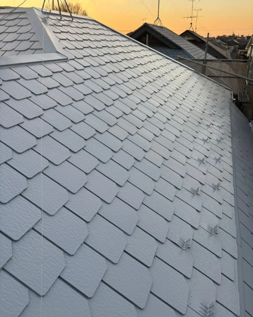 ー松戸市T様邸屋根中塗り他（屋根・外壁塗装工事）－