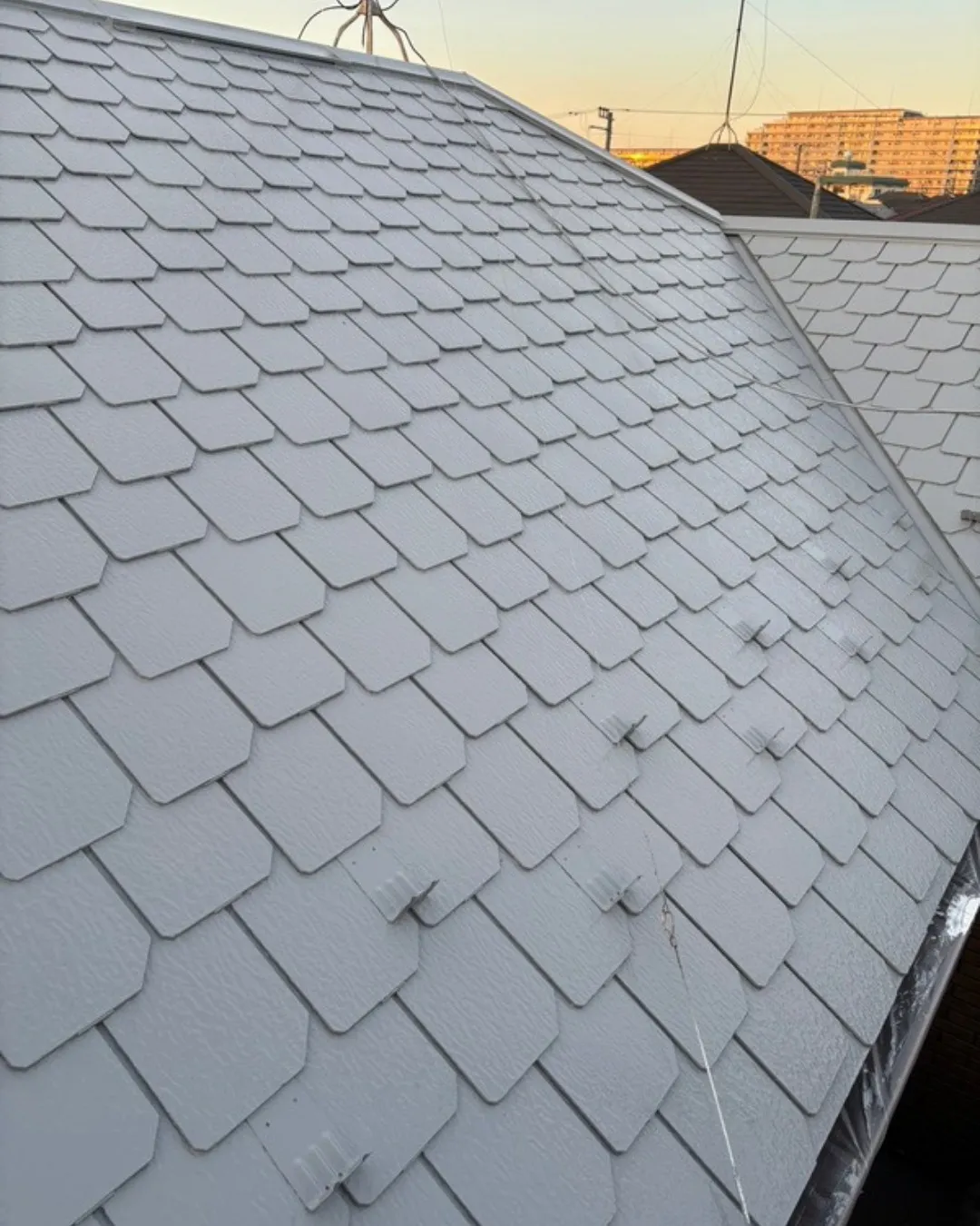 ー松戸市T様邸屋根中塗り他（屋根・外壁塗装工事）－