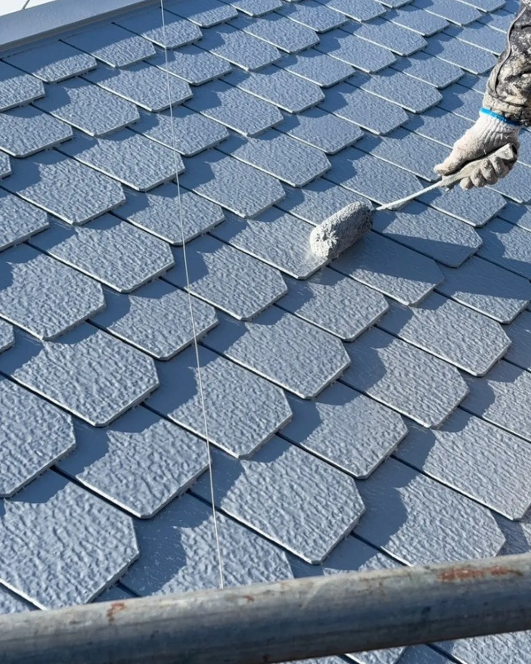 ー松戸市T様邸屋根上塗り他（屋根・外壁塗装工事）－