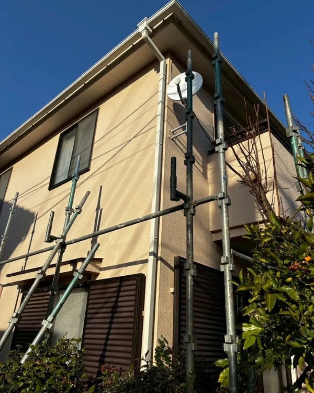 ー松戸市A様邸足場解体（屋根棟板金交換工事）－