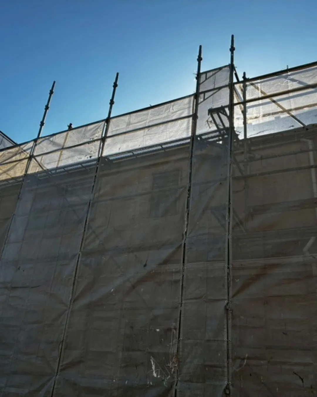 ー市川市N様邸足場組立（屋根・外壁塗装工事）－