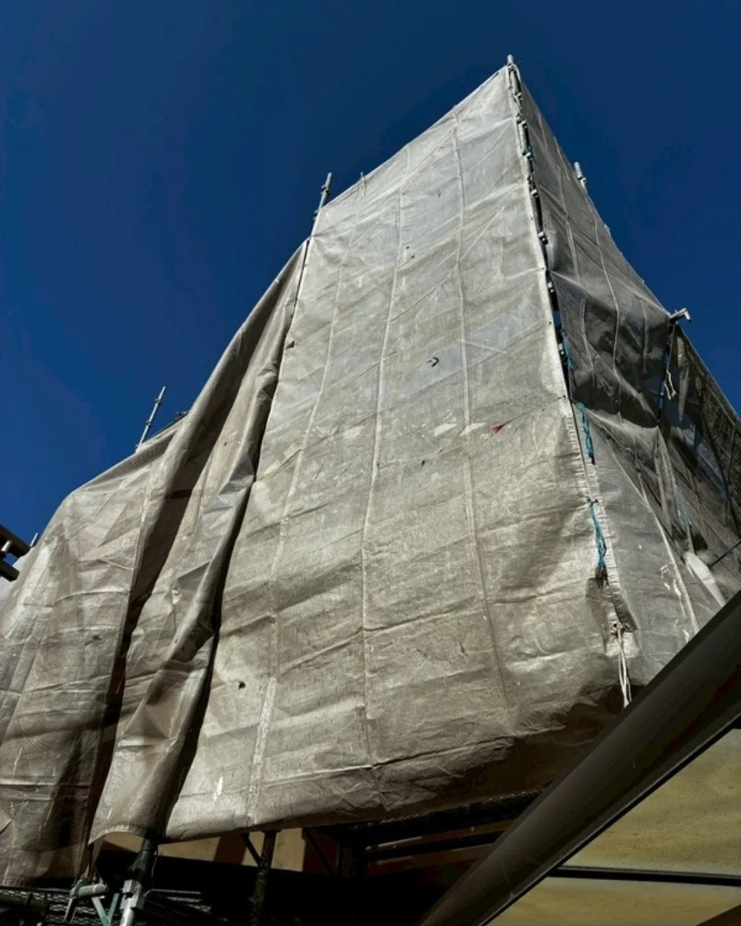 ー市川市N様邸足場組立（屋根・外壁塗装工事）－