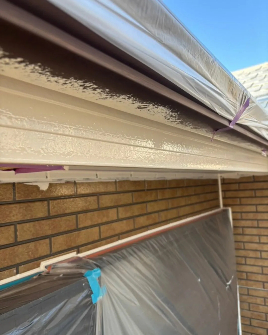 ー松戸市T様邸外壁下塗り他（屋根・外壁塗装工事）－