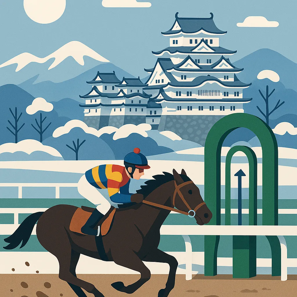 姫路駅から行く冬の姫路競馬：ダートの見どころ