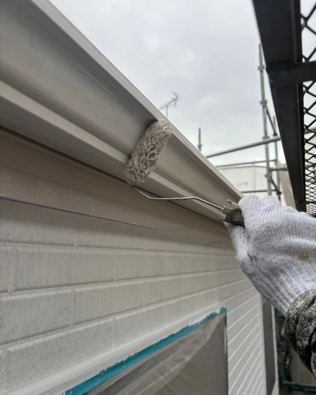 ー松戸市T様邸外壁下塗り他（屋根・外壁塗装工事）－